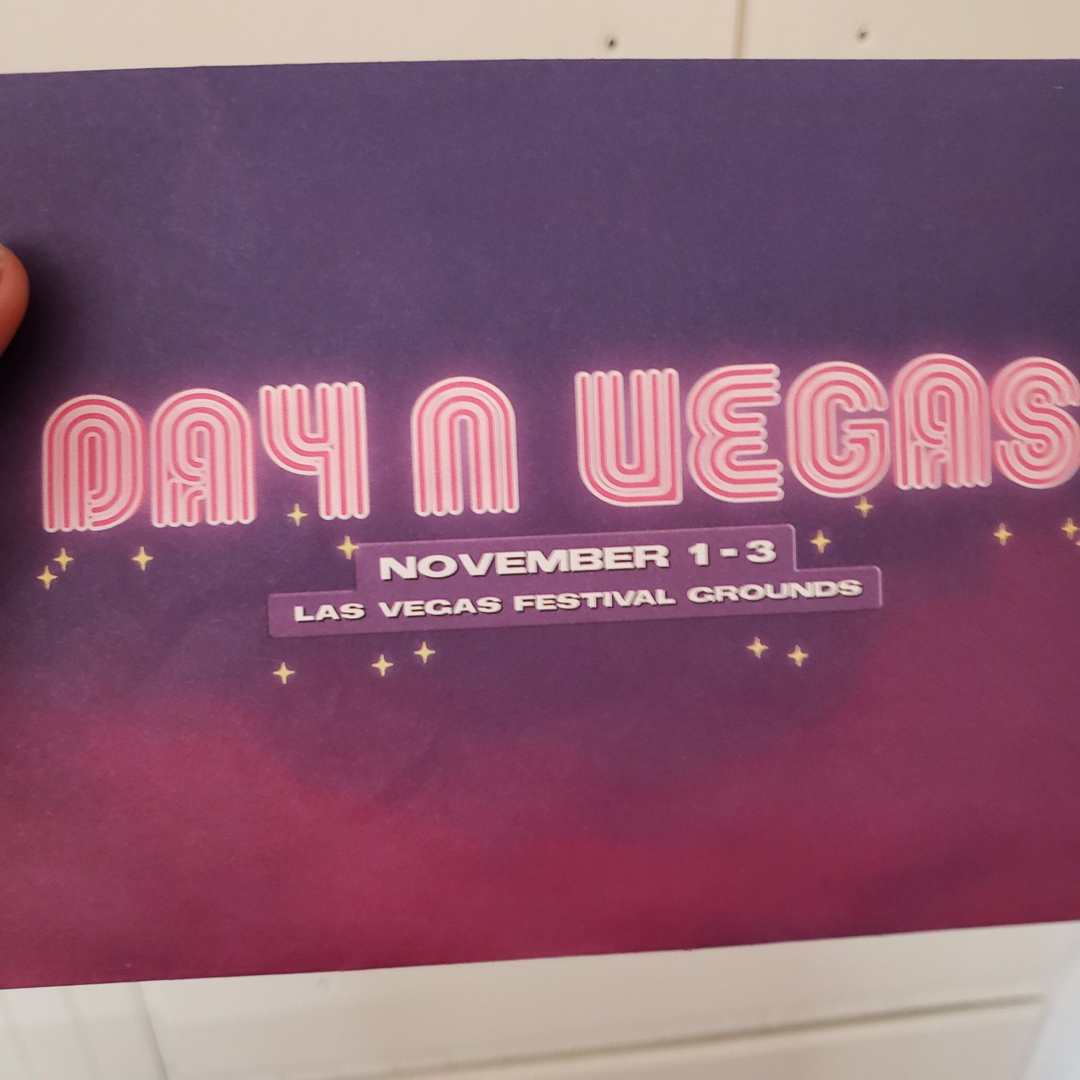 Day n Vegas 3 day pass