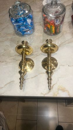 Candle sconces GOLD