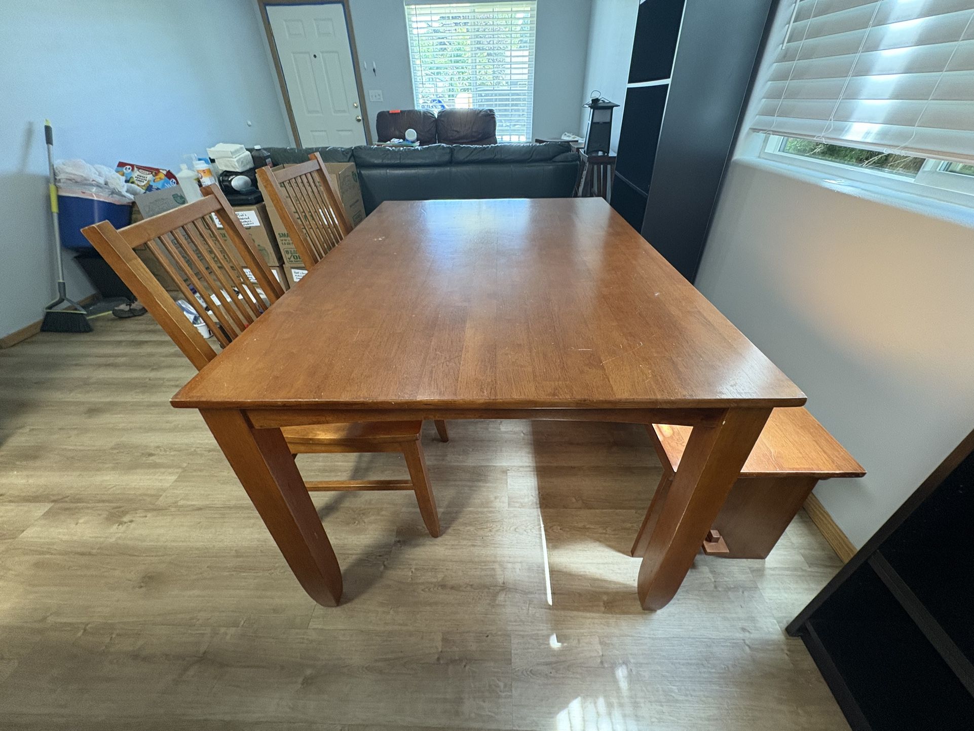 Dining Table And Chairs/bench