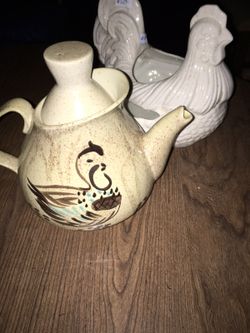 Tea pot and planter
