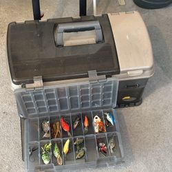 Tackle Box 2 Fishing Poles