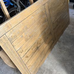 Rustic Table, Chairs & Bench