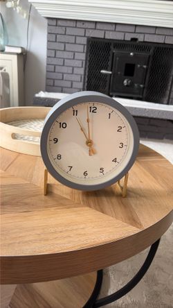 Small Grey Clock