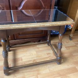 Mirror console table