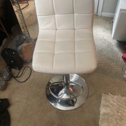 Great White Stool Chair