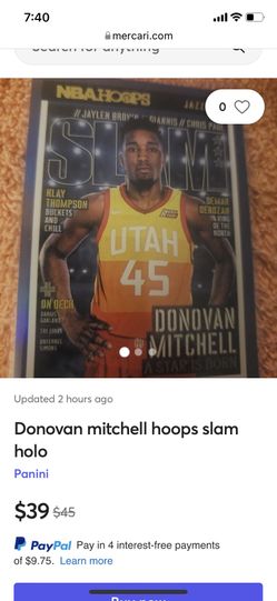 Donavan Mitchell Card