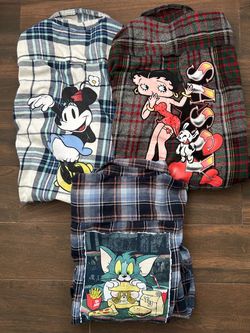 Flannel shirts
