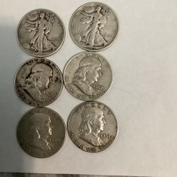 Silver Half Dollars