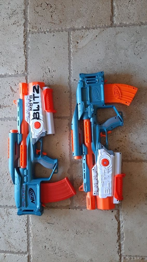 Nerf Moto Blitz Dart Guns Launchers Blasters X2