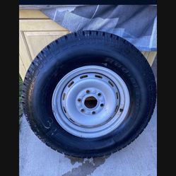 1 Spare tire BF Goodrich tire P245-75-R16 (245x75x16) Tire/wheels