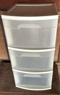 3-Drawer Plastic Organizer