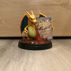 Pokemon Charizard Statue with Charizard Promo Card