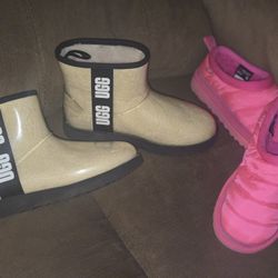 Ugg Like New Boots And Slippers