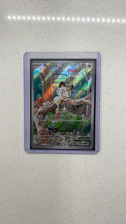 Meowth 106/094 Phantasmal Flames IR Illustration Rare 