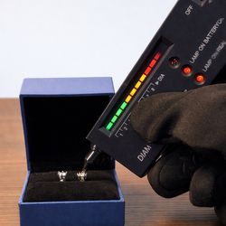 VVS1 Moissanite Stud Earrings