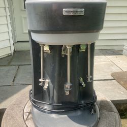 Hamilton Beach commercial three headed ice cream mixer