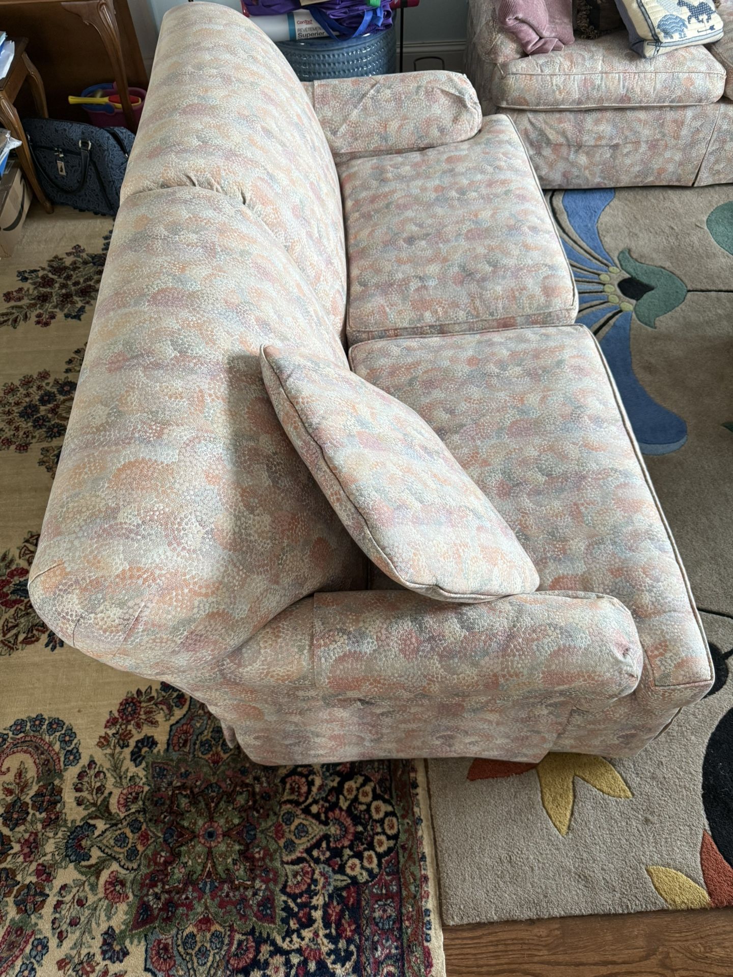 Baker Furniture Couch and Love Seat 2 Piece Mint Condition