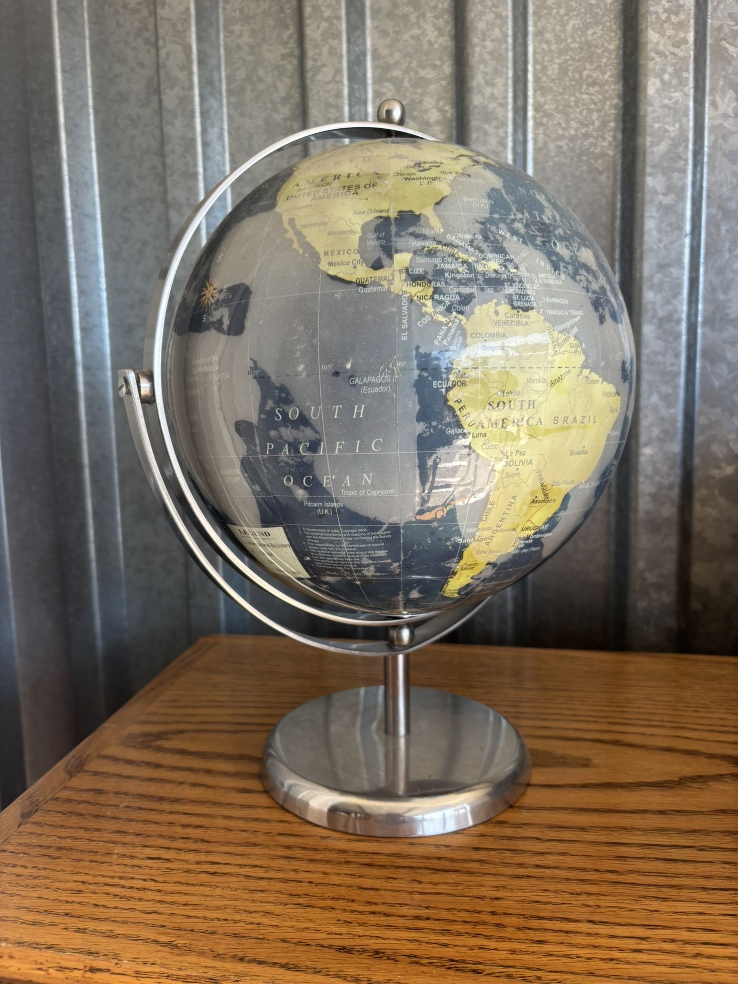 Desk Top World Globe