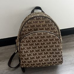 Michael Kors Brown Backpack