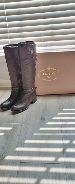 Prada brown boots