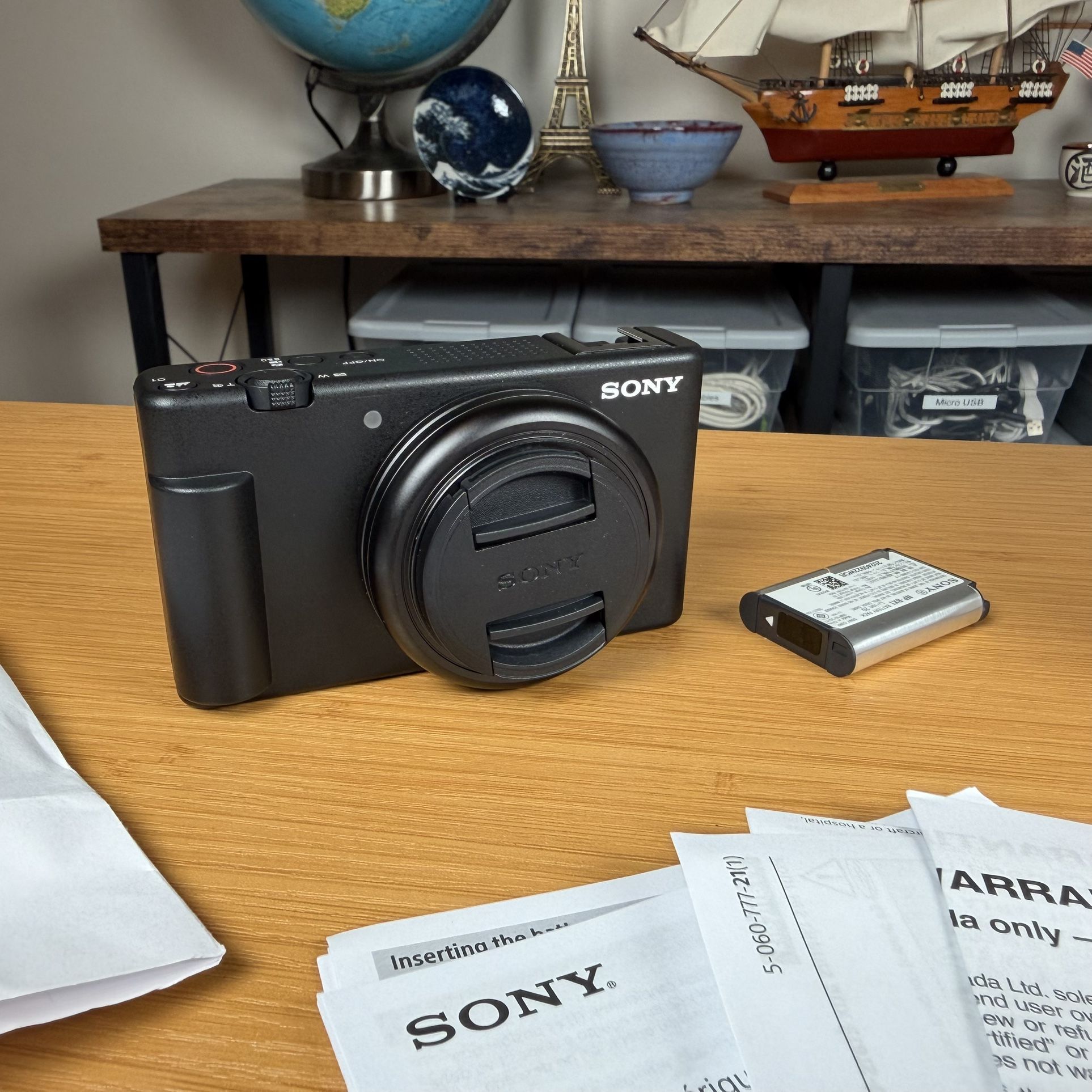 Sony ZV-1F Vlog Camera