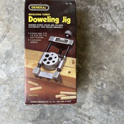 Revolving Turret Doweling Jig- Unique Vintage Tool