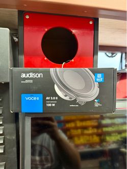Audison Voce II AV 3.0 II 3.5-Inch Midrange Car Speaker (Pair) - AV 3.0 II