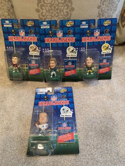 NFL Headliners - Favre, Marino, Aikman, Young 