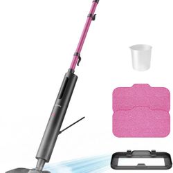 Schenley Steam Mop Cleaner Powerful - 15s Fast Heat-Up, Chemical-Free for Hardwood/Tile/Laminate & Floors/Walls, Washable Pads, 3 Modes for Carpet, Li