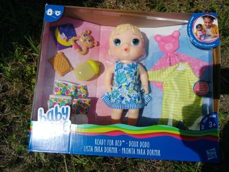 Brand new Baby Alive doll set.sleepytime