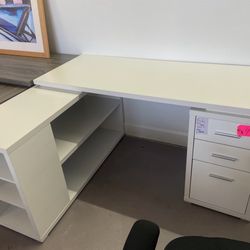 White Desk L Shape New Sale!!