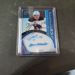 Casey Mittelstadt Rookie Autograph Card 
