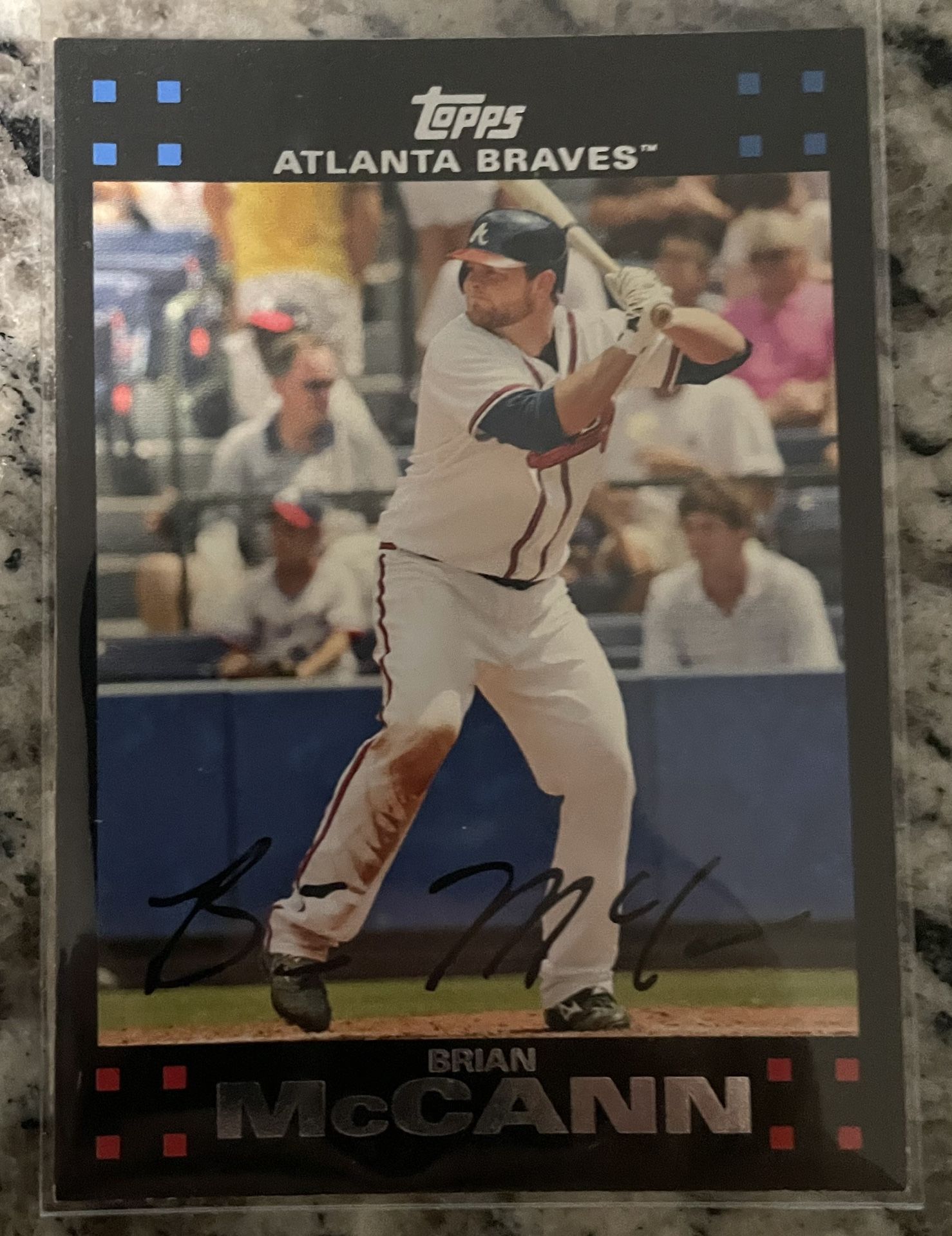 Brian McCann 2007 Topps Card #335