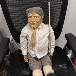 1987 BILLIE PEPPERS "OLD FRIENDS" GOLF  RARE DOLL HAND CRAFTED