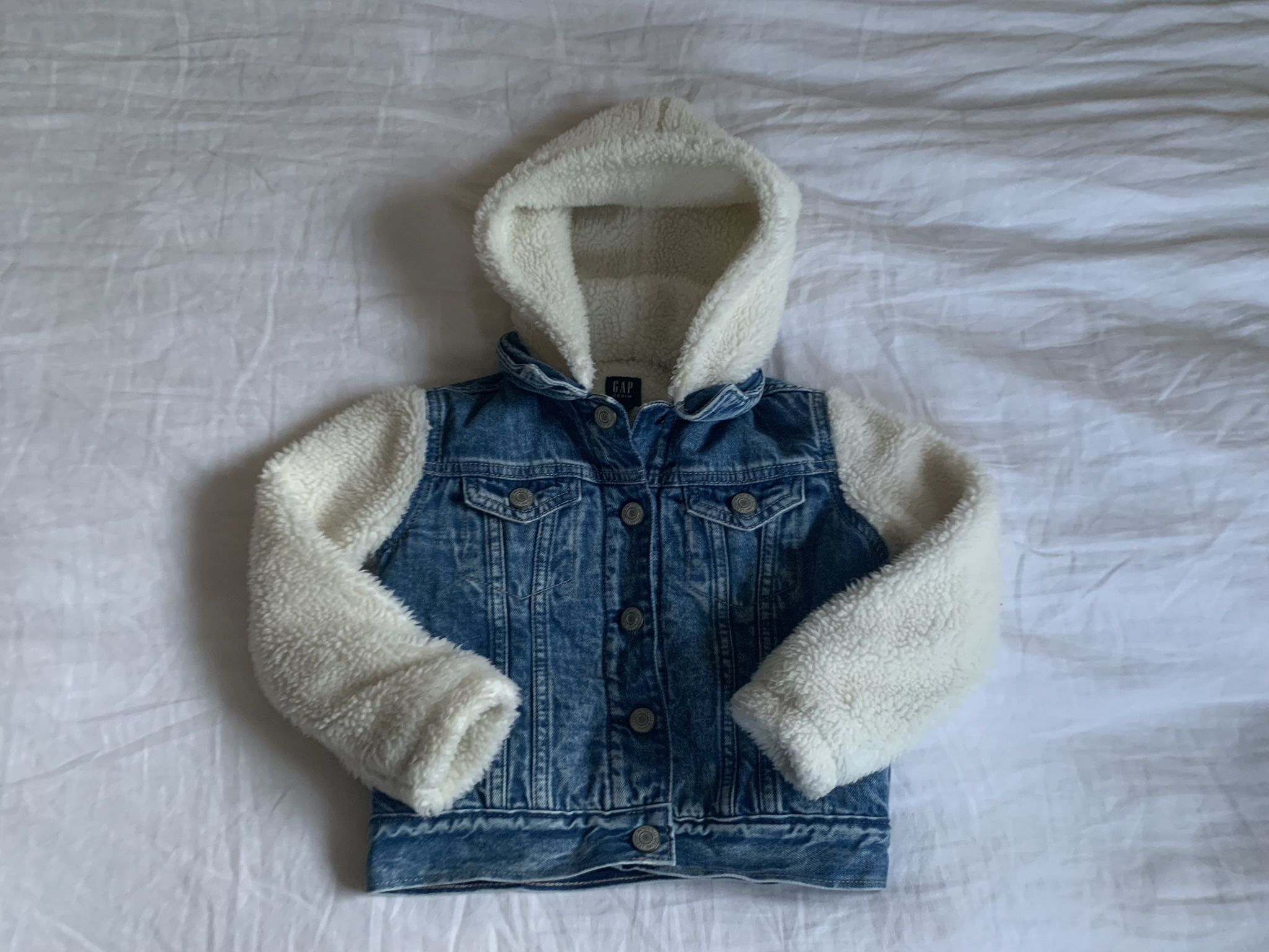 Brand New W/ Tags Toddler Gap Warm Jean Jacket Size 4-5