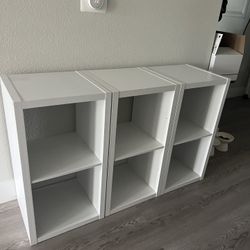 Cube Storage Shelves (3 separate)