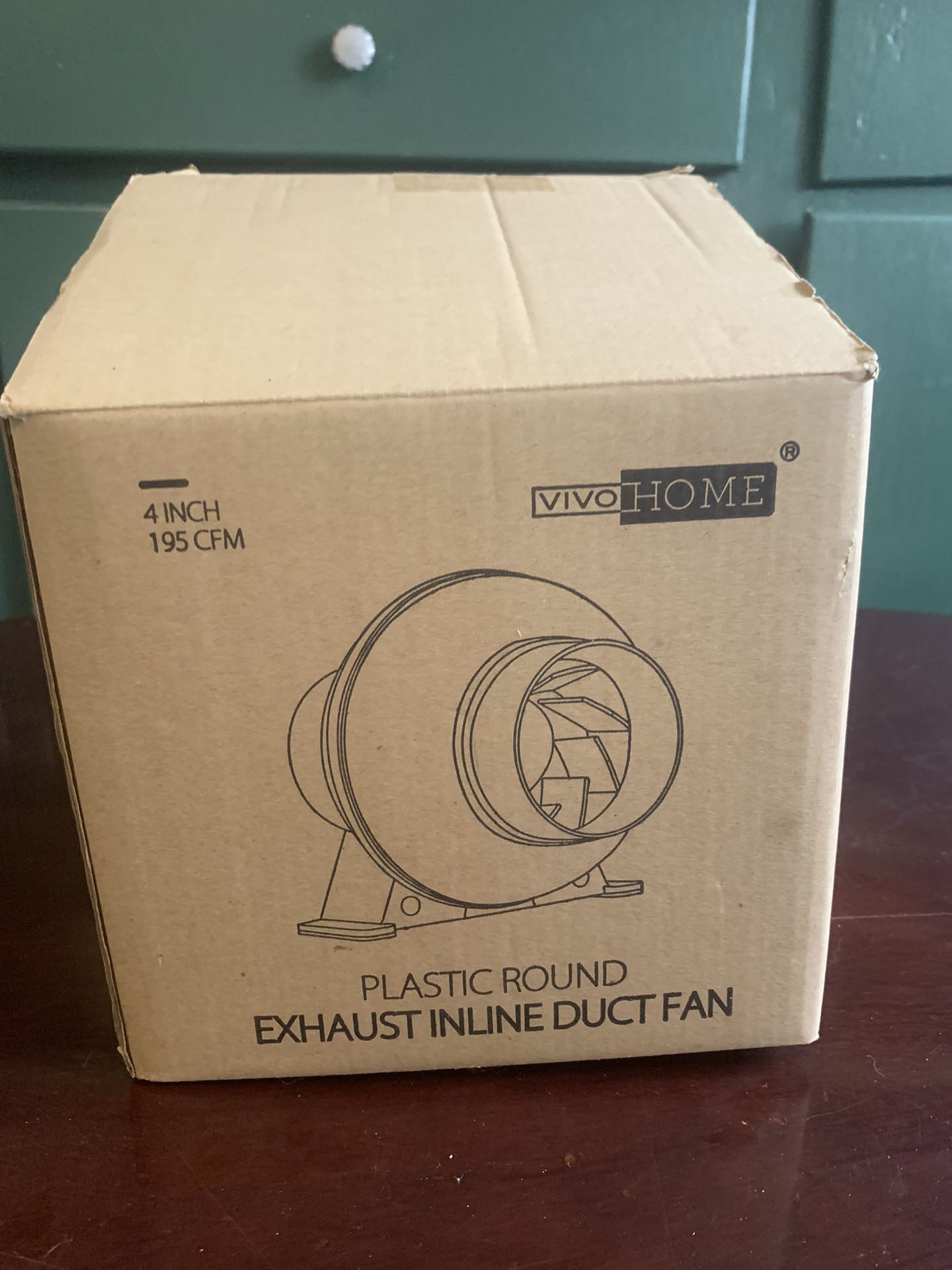 Vivo Home Exhaust Inline Duct Fan
