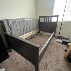 HEMNES - Grey Twin Bed Frame