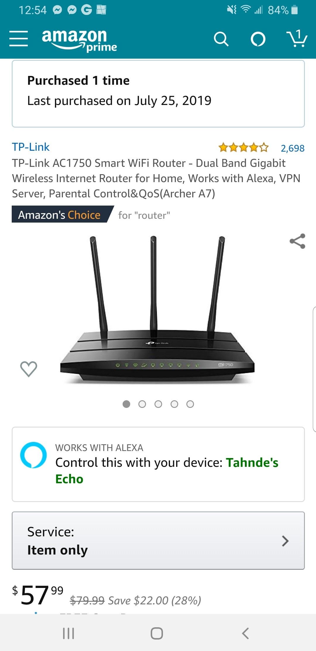 Tp-link AC1750 Wireless Router