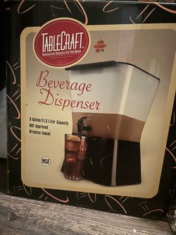 TableCraft 3 Gallon Beverage Dispenser