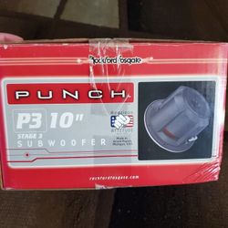 Rockford Fosgate P3 10 inch Subwoofers 
