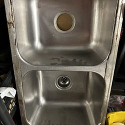 Dual Stainless Steel Sink