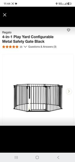 Regala 4 in 1 play yard/gate