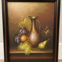 Original Still Life Oil Painting