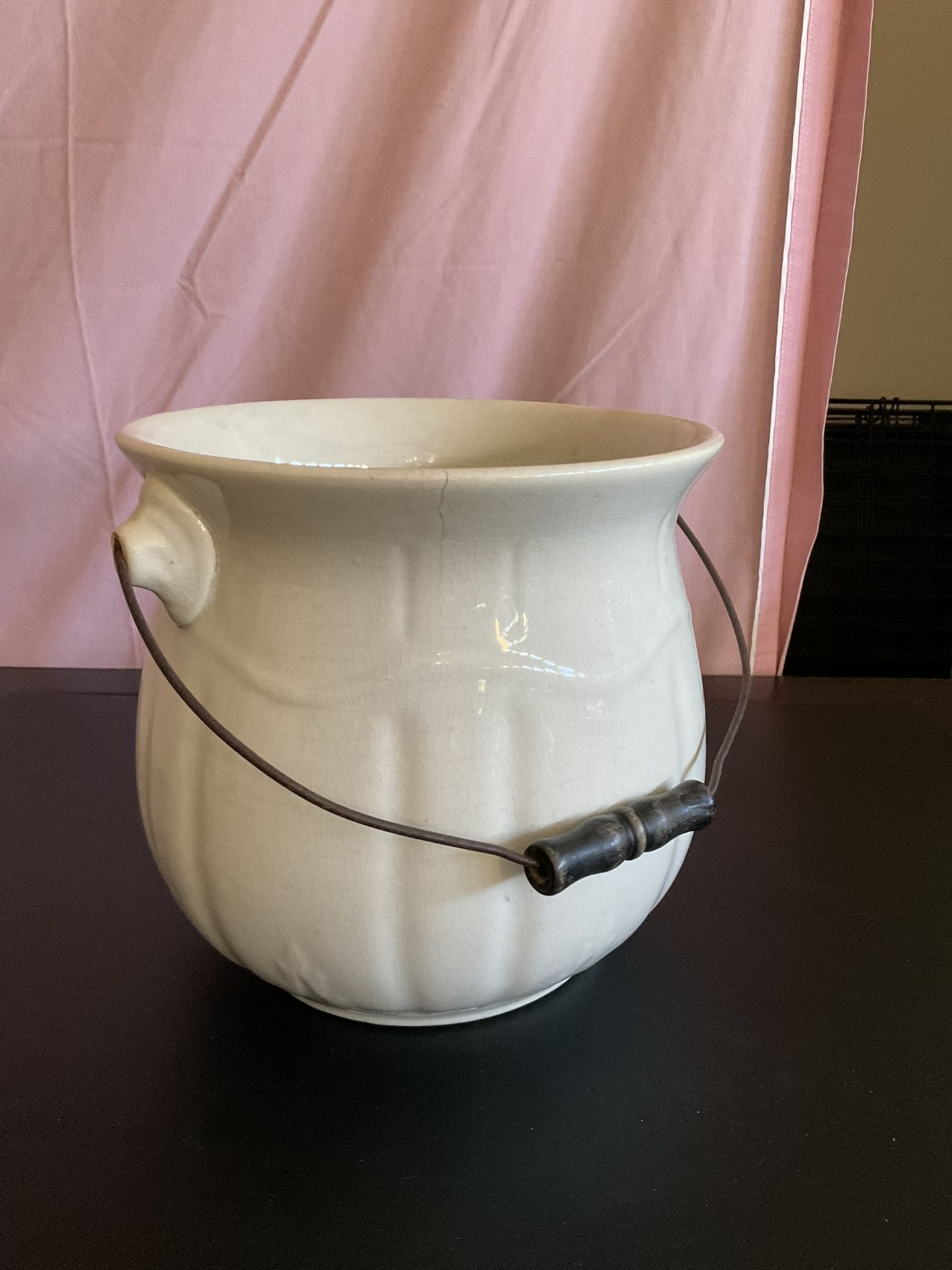 Antique Stoneware Chamber Pot