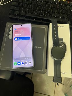 Unlocked Galaxy Z Fold 8 Ultra with Watch 9