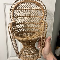 Mini Wicker Chair