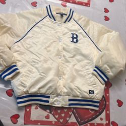 Brooklyn Dodgers Satin Bomber Women’s Jacket