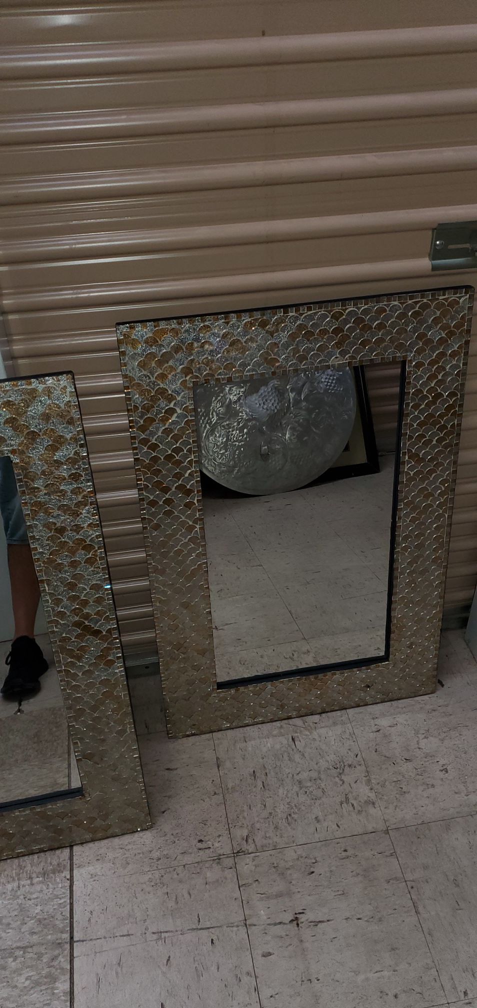 Wall frame mirrors