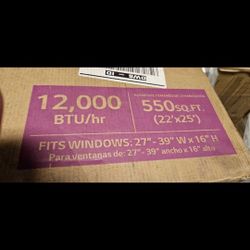 LG Air Conditioner (New In Box)